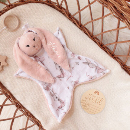 maznáčik zajačik, zajačik, personalizovaný maznáčik, darček pri narodení, personalizovaný zajačik, maznáčik, darček pri narodení