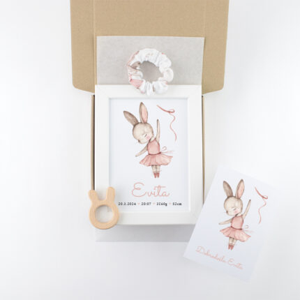 telegram, telegram ob rojstvu, telegram v porodnišnico, darilo ob rojstvu, darilo za novorojenčka, personalizirano darilo,