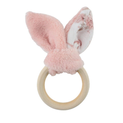 hryzátko, darček pre bábätko, darček pre novorodenca, darček pri narodení, drevené hryzátko, hryzátko zajačik